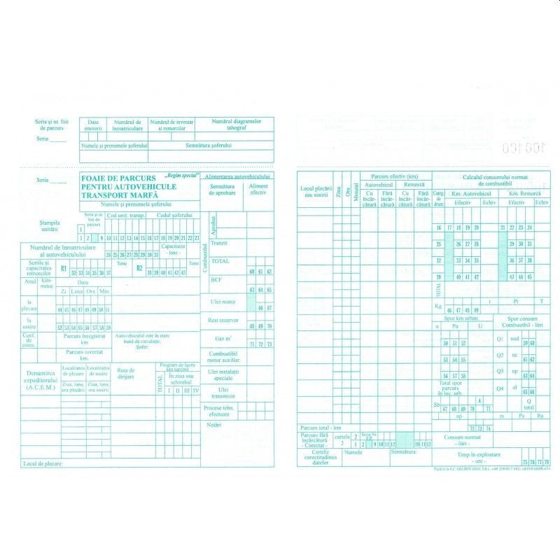 Foi parcurs marfa inseriate, format A5 - imagine 3